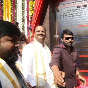 Chiranjeevi at Chitrapuri Colony MIG Houses Opening