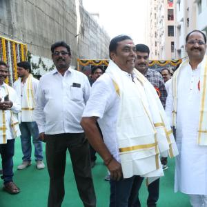 Chiranjeevi at Chitrapuri Colony MIG Houses Opening