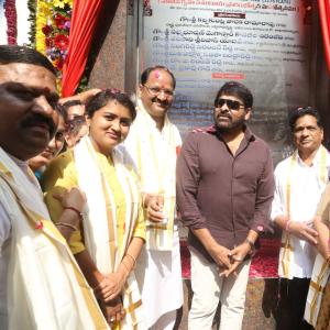 Chiranjeevi at Chitrapuri Colony MIG Houses Opening