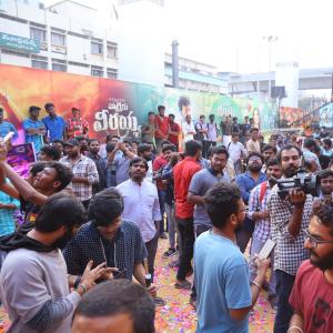 Waltair Veerayya  'Poonakaalu Loading' Song Launch at Sandhya 70mm