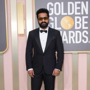 RRR Movie Team at Golden Globe Awards