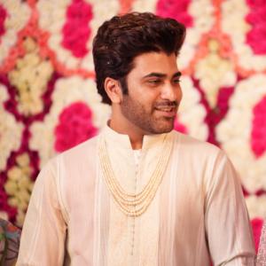 Hero Sharwanand and Rakshita Grand Engagement Ceremony