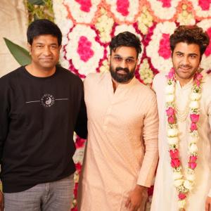 Hero Sharwanand and Rakshita Grand Engagement Ceremony