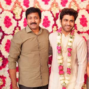 Hero Sharwanand and Rakshita Grand Engagement Ceremony