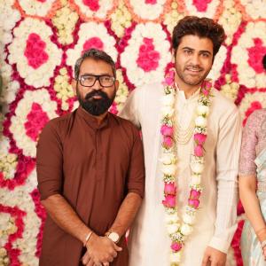 Hero Sharwanand and Rakshita Grand Engagement Ceremony