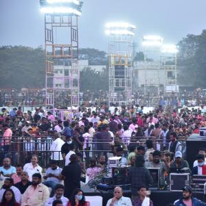 Waltair Veerayya Success meet at Warangal