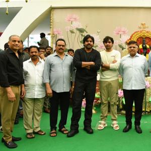 Pawan Kalyan Sujeeth Movie Opening