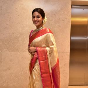 Samyuktha Latest Pics in Traditonal Saree