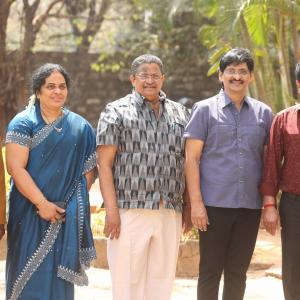 Organic Mama Hybrid Alludu Movie Press Meet