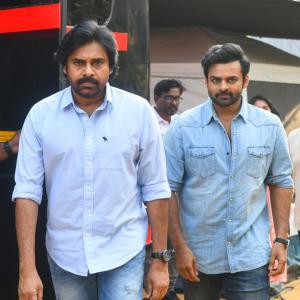 Pawan Kalyan Watches Virupaksha Teaser