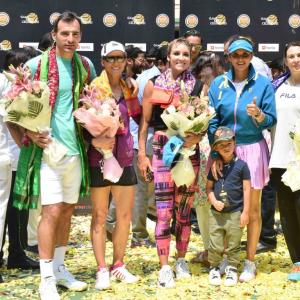 Sania Mirza Farewell Exhibition Match at LB Stadium