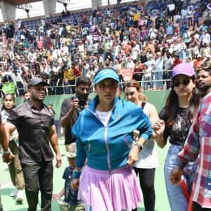 Sania Mirza Farewell Exhibition Match at LB Stadium