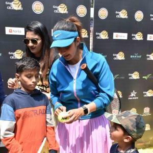 Sania Mirza Farewell Exhibition Match at LB Stadium