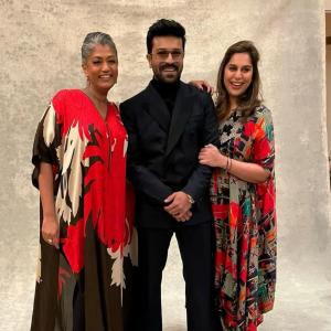 Ramcharan - Upsana attends the South Asian Excellence Pre-Oscar event