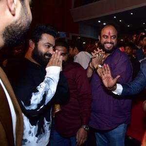 NTR at Das ka Dhamki Pre Release Event