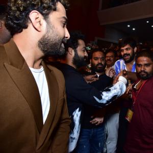 NTR at Das ka Dhamki Pre Release Event