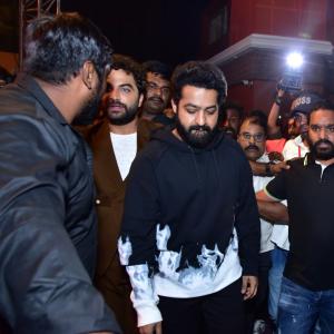 NTR at Das ka Dhamki Pre Release Event