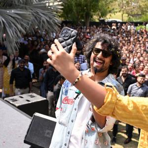 Nani Dasara Movie Promotions at Ahmedabad