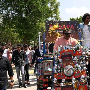 Nani Dasara Movie Promotions at Ahmedabad