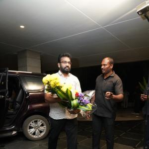 Celebs at Ram charan Birthday Bash Event