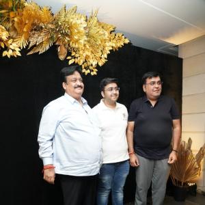 Celebs at Ram charan Birthday Bash Event