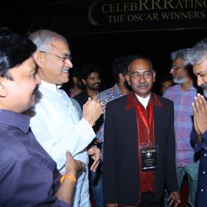 TFI 24 crafts celebrate the Oscar award winners MM Keeravaani and Chandrabose