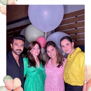 Photos: Upasana and Ram Charan's Baby Shower