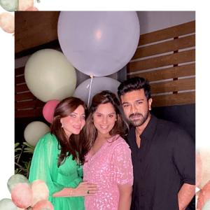 Photos: Upasana and Ram Charan's Baby Shower