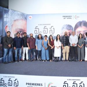 Zee5's Vyvastha Web Series Press Meet