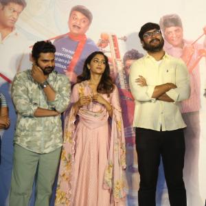 Samajavaragamana Movie Teaser Launch