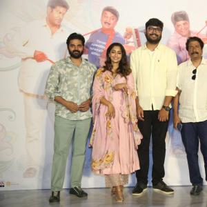 Samajavaragamana Movie Teaser Launch