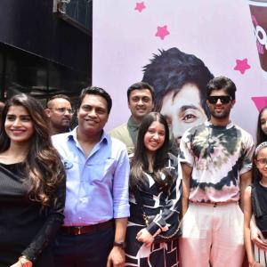 Actor Vijay Deverakonda Launches His Ice Cream Concept