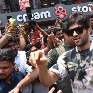 Actor Vijay Deverakonda Launches His Ice Cream Concept