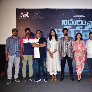 Nidurinchu Jahapana Movie Poster Launch