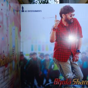 Bholaa Shankar Movie Teaser Launch at Sandhya 70mm