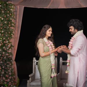 Kiran Abavaram and Rahasya Ghorak Engagement Pics