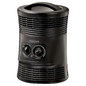 Honeywell 1500W 360˚ Surround Indoor Space Heater (Black)