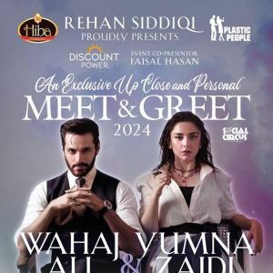 An Exclusive Evening With Wahaj Ali & Yumna Zaidi ...