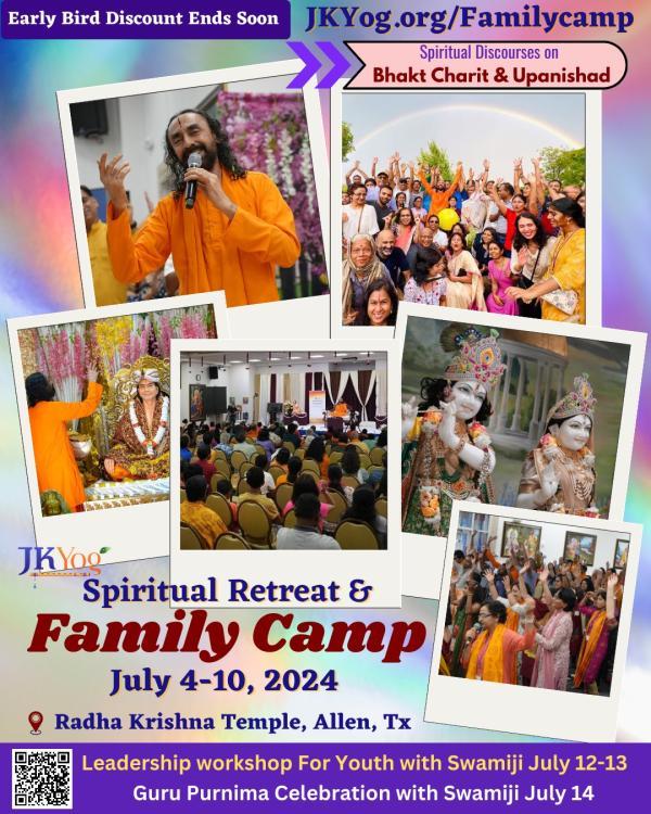 Spiritual Retreat & Family Camp 2024