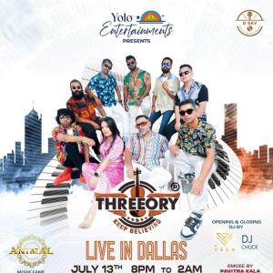 Threeory Band Live Concert in Dallas