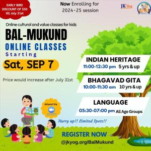 Balmukund Program - Year 2024-2025