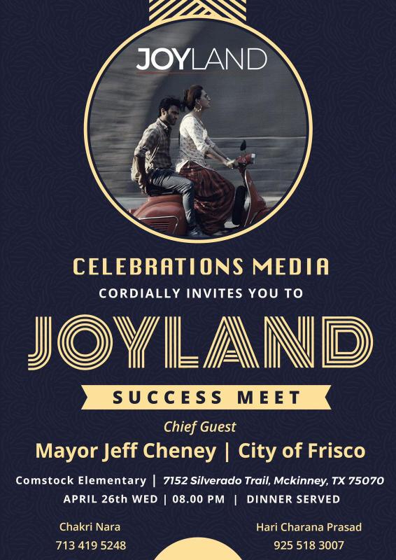 Joyland Success Meet