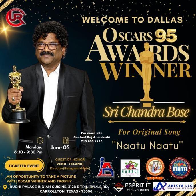 Meet and Greet 95th Oscar Winner Shri Chandrabose Garu