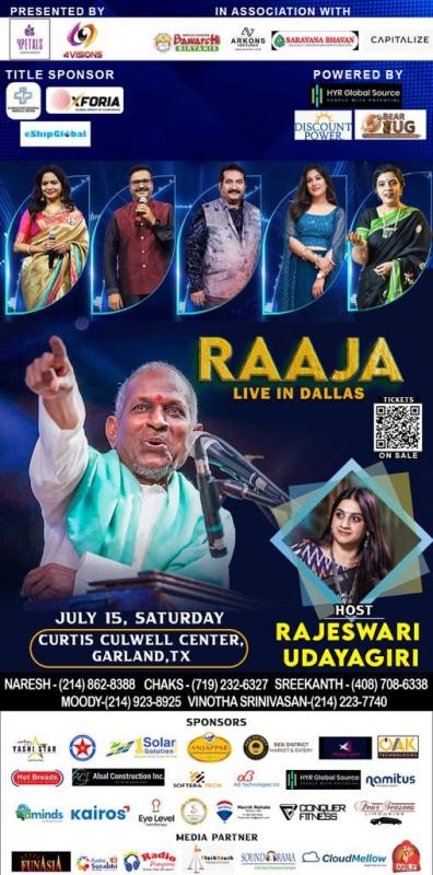 RAAJA- Live in Dallas