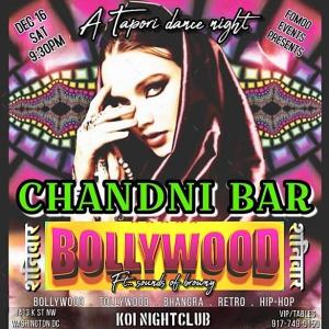 BOLLYWOOD SATURDAY- CHANDANI BAR D.C.