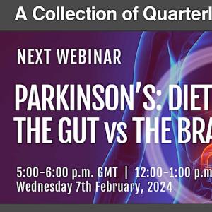 Webinar - Parkinson's: diet and the gut vs. the br...