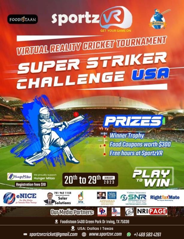 Virtual Reality Cricket Tournament