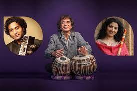 Tisra - Zakir Hussain With Debopriya Chatterjee And Sabir Khan