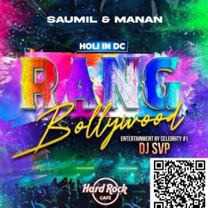 The Biggest HOLI in DC- Rang Bollywood