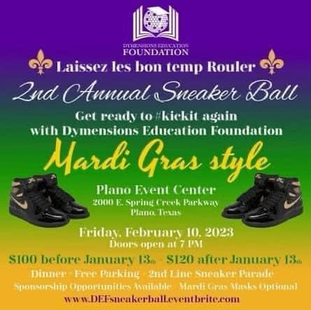 Dymensions Education Foundation 2nd Annual Sneaker Ball